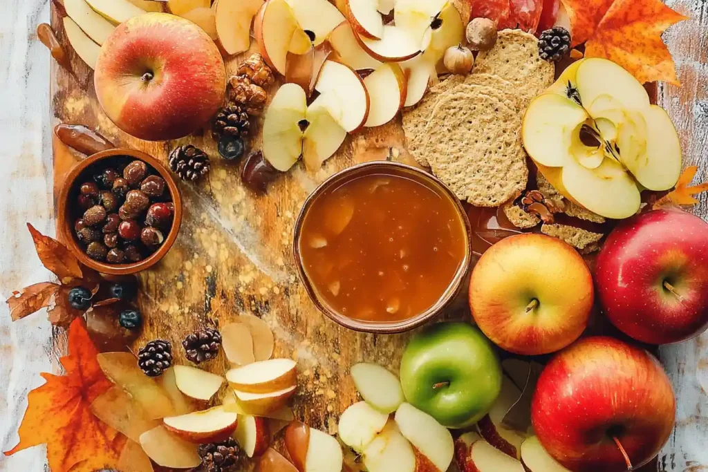 Caramel Apple Charcuterie Board