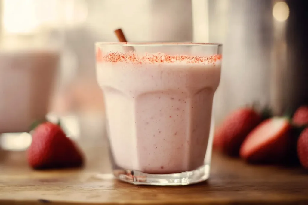 Strawberry Horchata