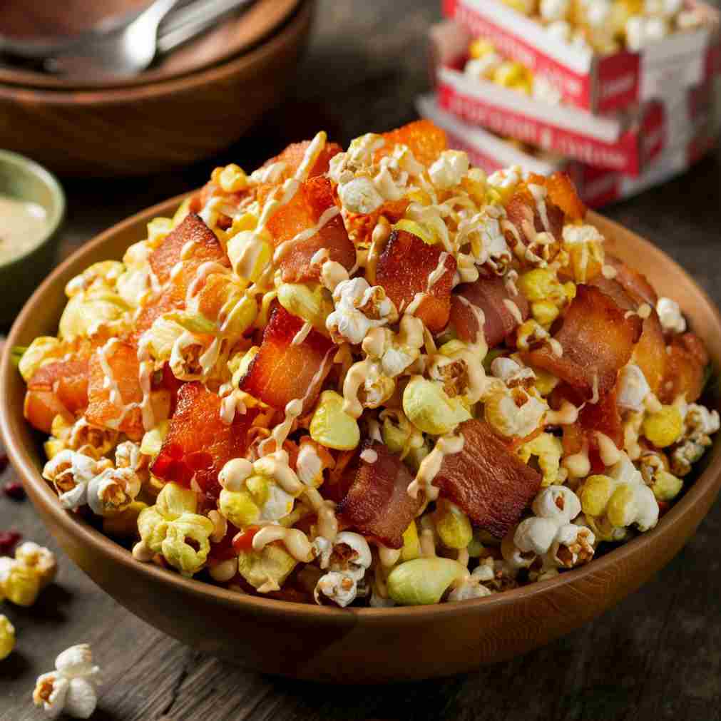 Bacon Popcorn Salad