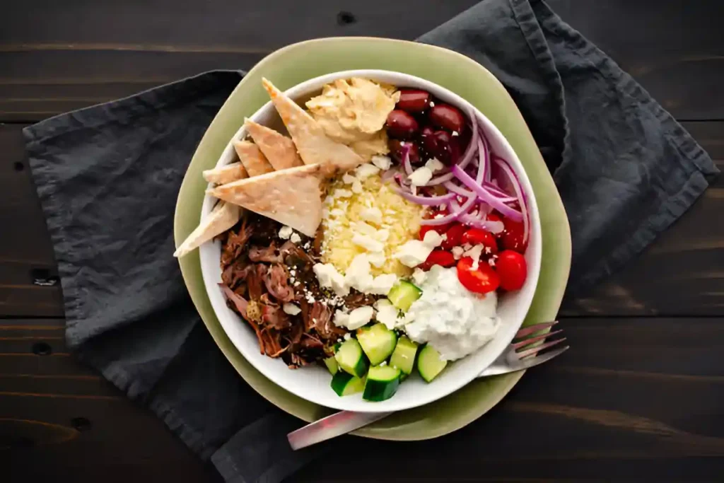 Gyro Meat Couscous Bowl