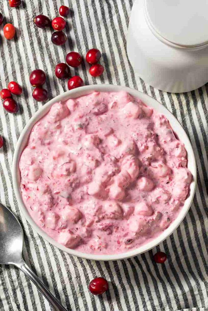 Raspberry Fluff Salad