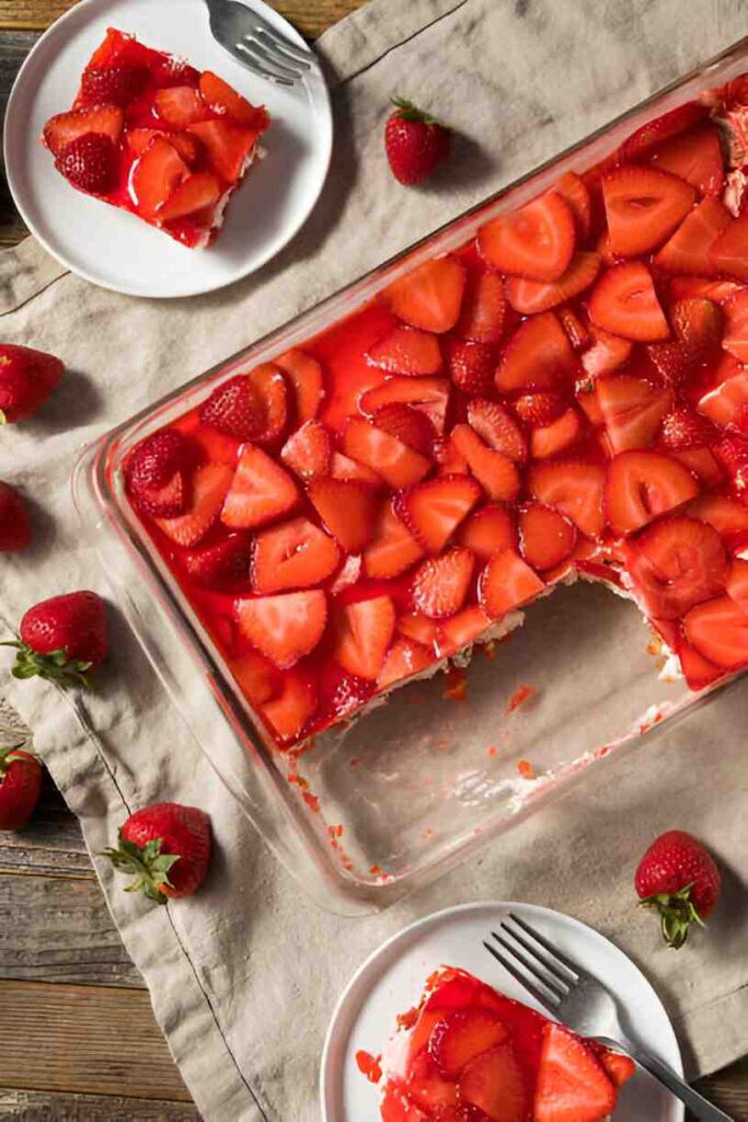 Strawberry Pretzel Salad