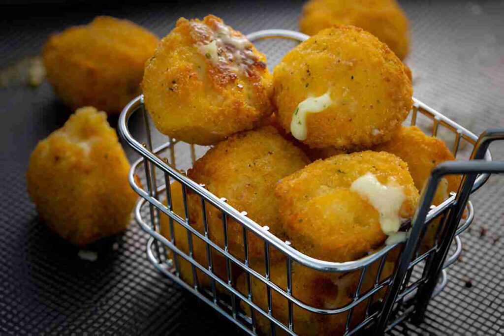 Air Fryer Cheese Bites