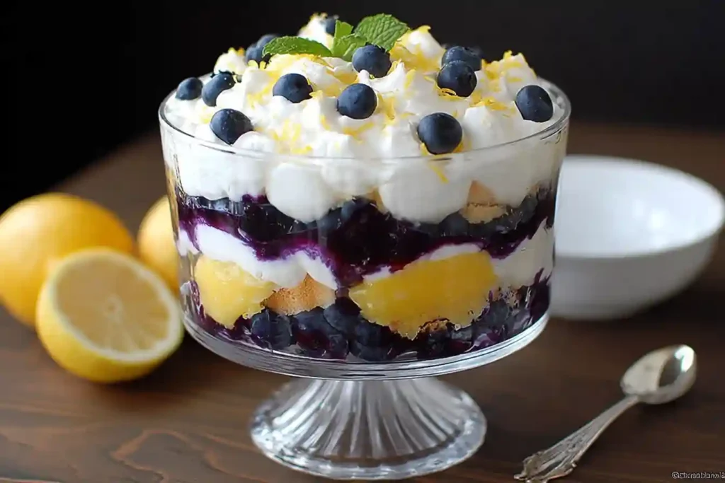 Blueberry Lemon Trifle