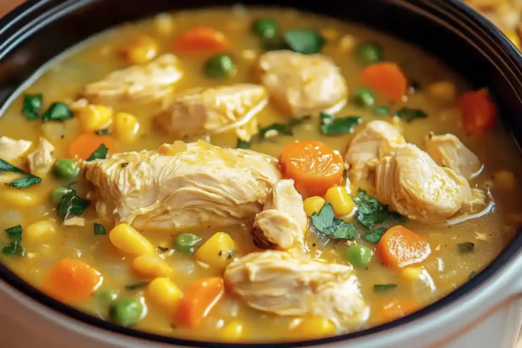 Chicken Stew in Slow Cooker