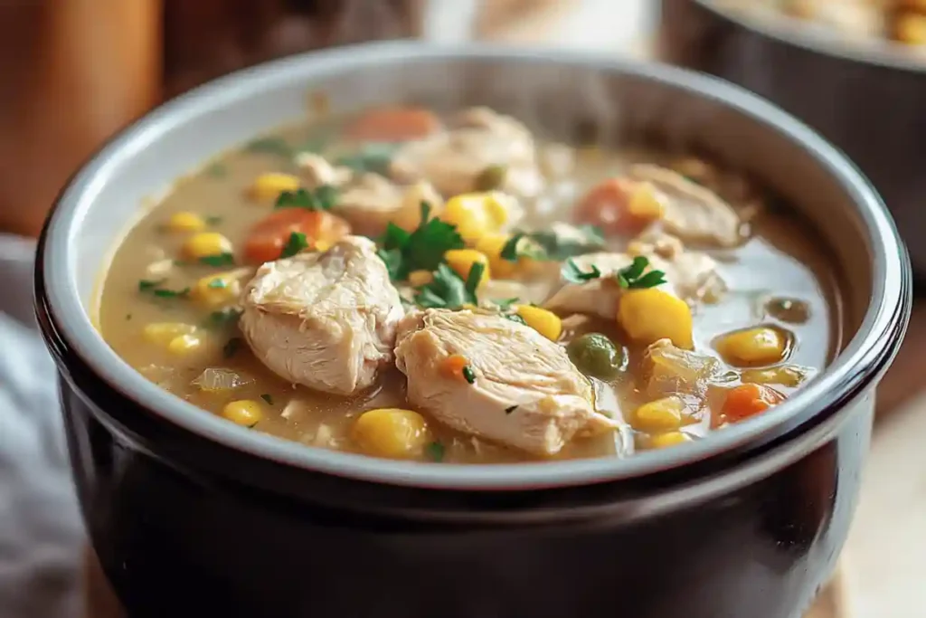 Chicken Stew in Slow Cooker