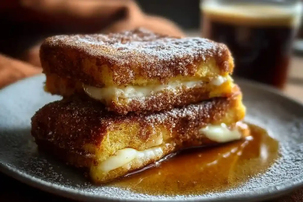 Churro Stuffed French Toast with Cinnamon Sugar