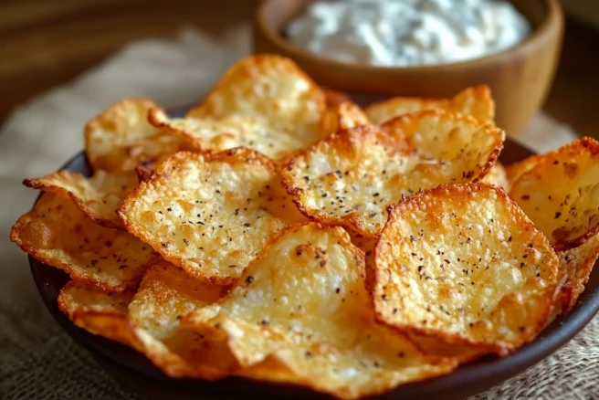 Cottage Cheese Chips