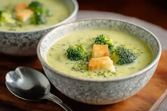 Cream Soup with Broccoli
