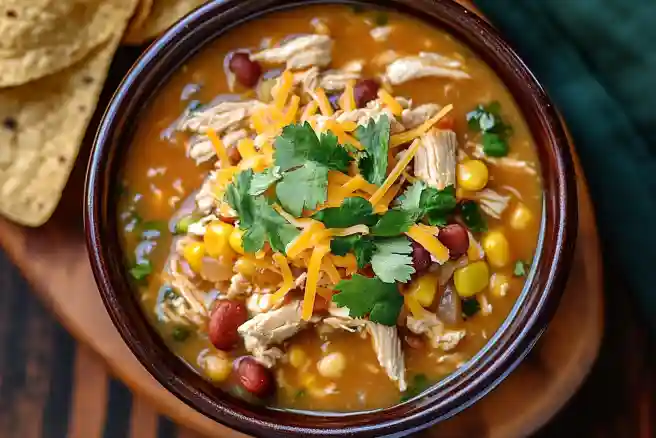 Crockpot Chicken Chili