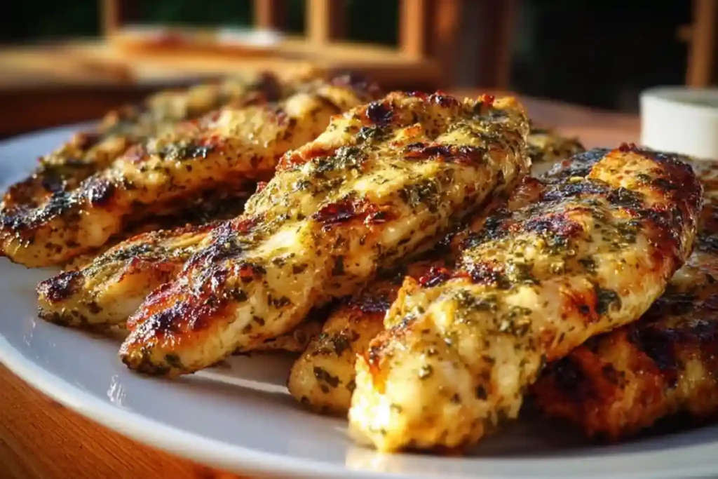 Greek-Style Grilled Chicken Tenders
