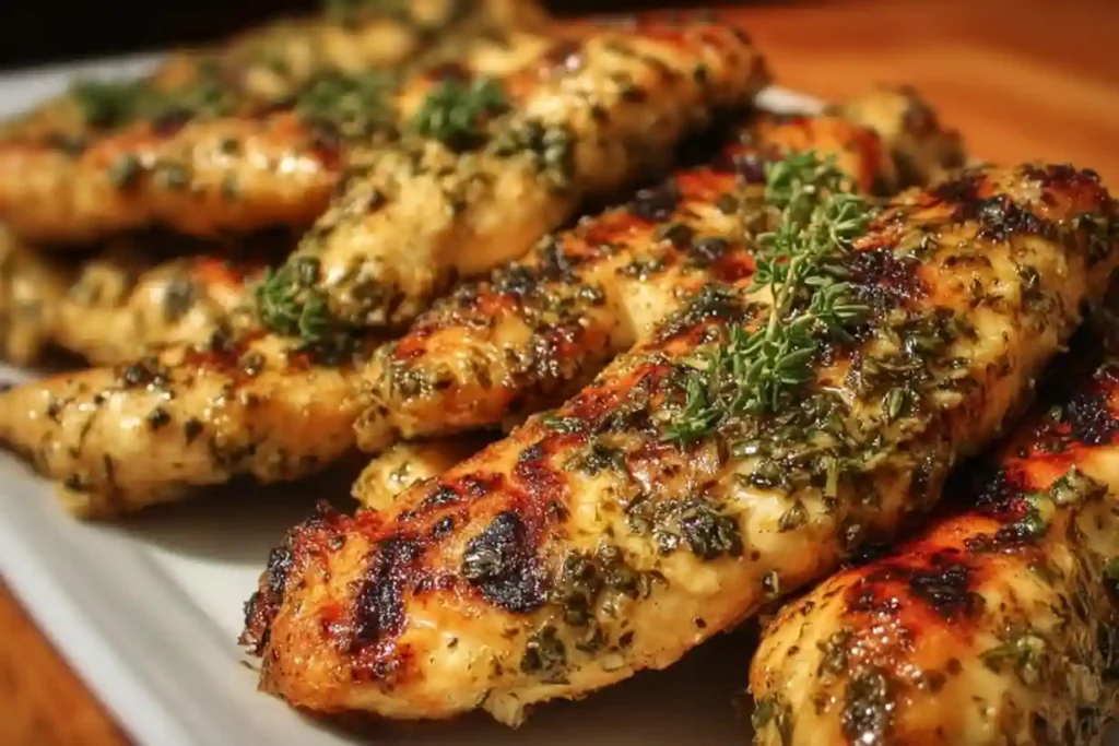 Greek-Style Grilled Chicken Tenders