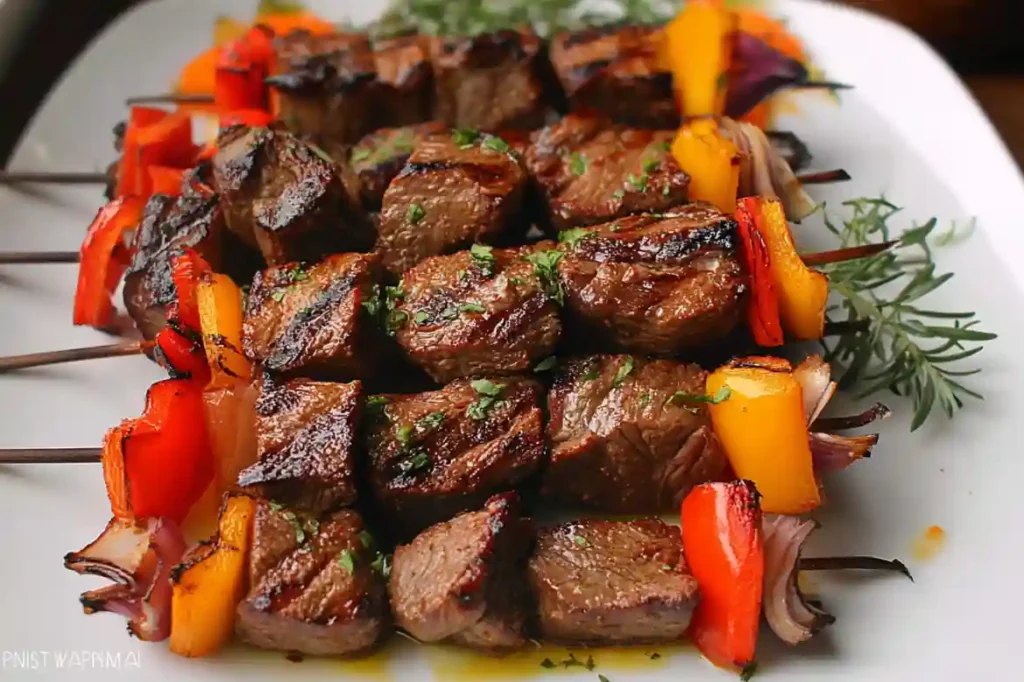Grilled Beef Skewers