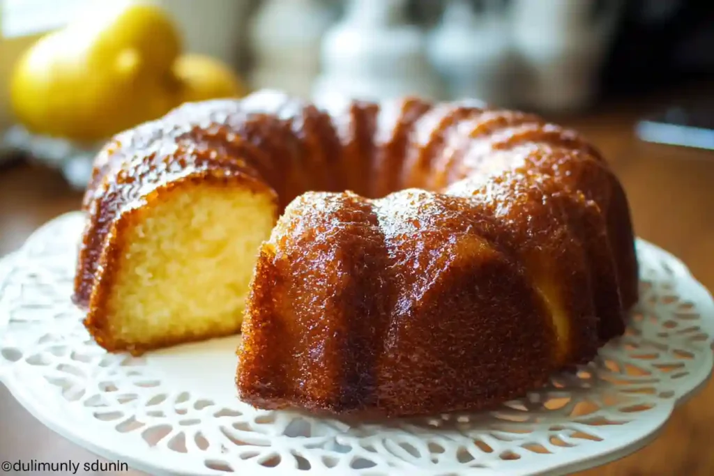 Lemon Butter Bundt Cake