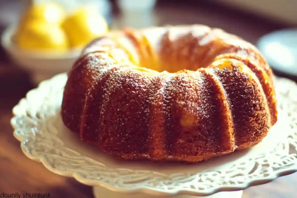 Lemon Butter Bundt Cake