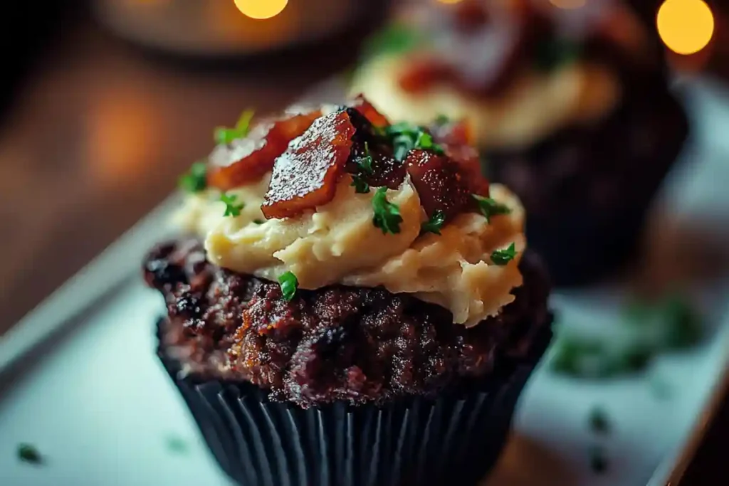 Meatloaf Cupcakes