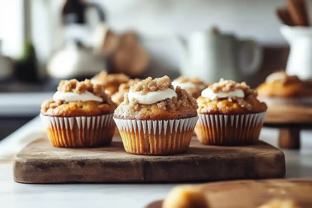 Pumpkin Crumble Muffins