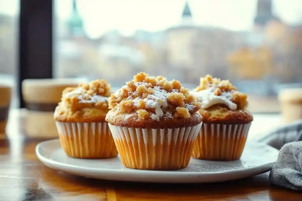 Pumpkin Crumble Muffins