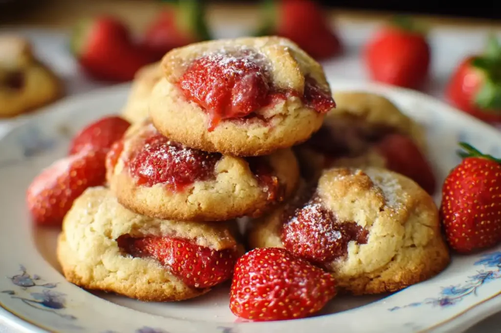 Strawberry Cookies