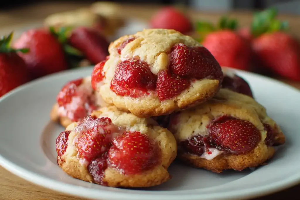 Strawberry Cookies