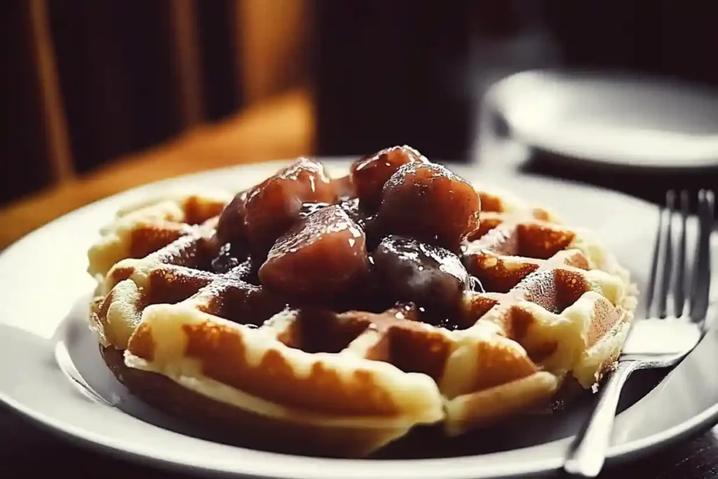 Waffle and Sausage Casserole
