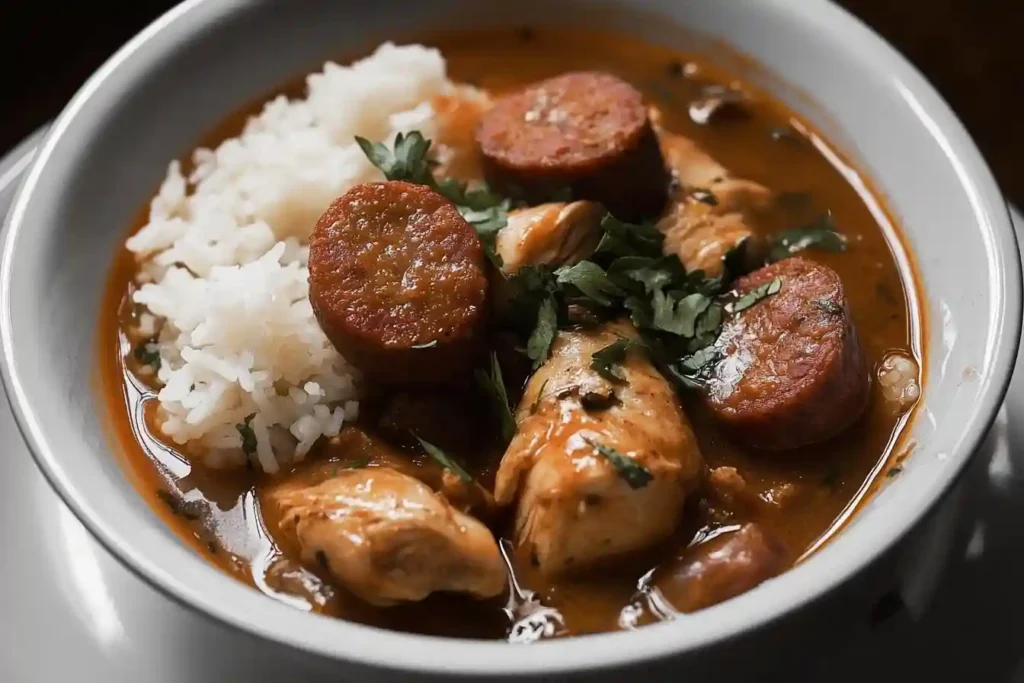 Chicken and Sausage Gumbo