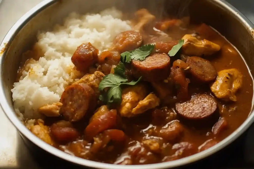Chicken and Sausage Gumbo