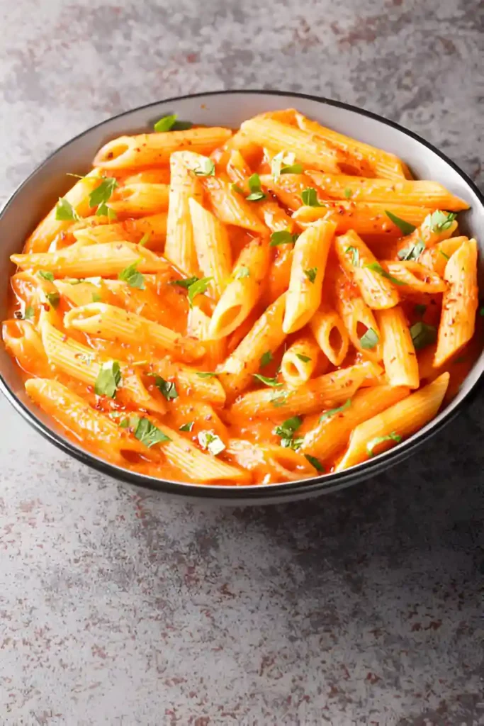 Pink Penne Pasta