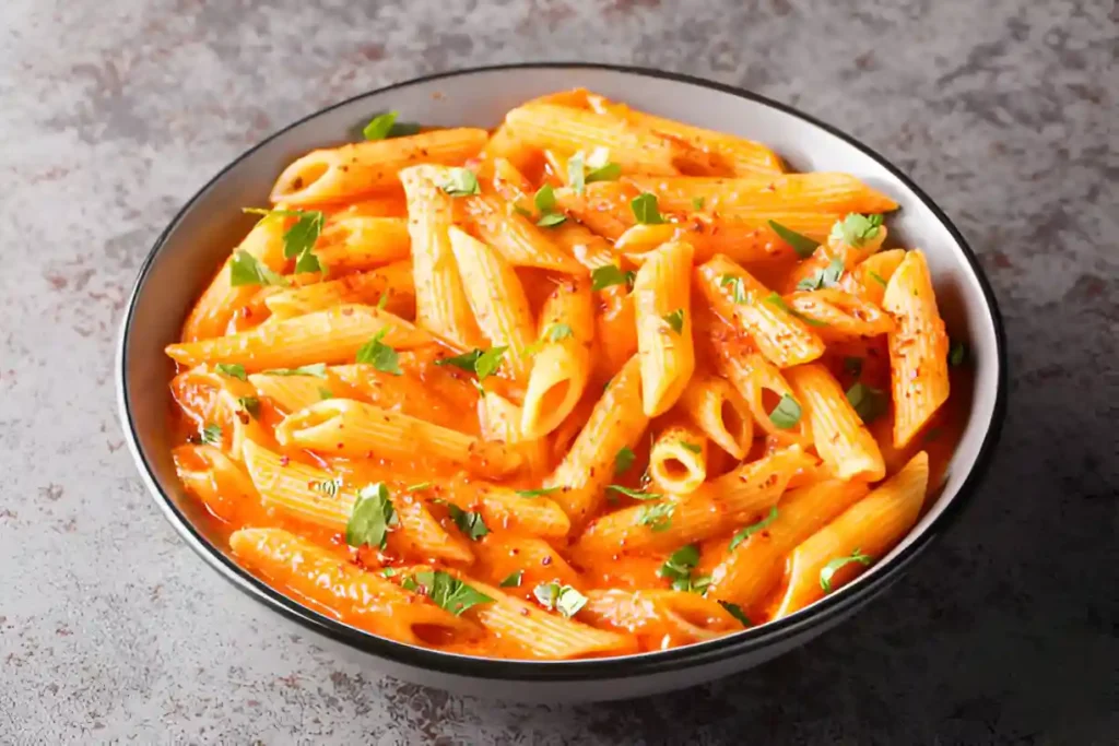 Pink Penne Pasta
