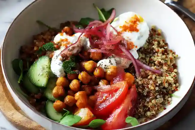 Mediterranean Quinoa Bowl