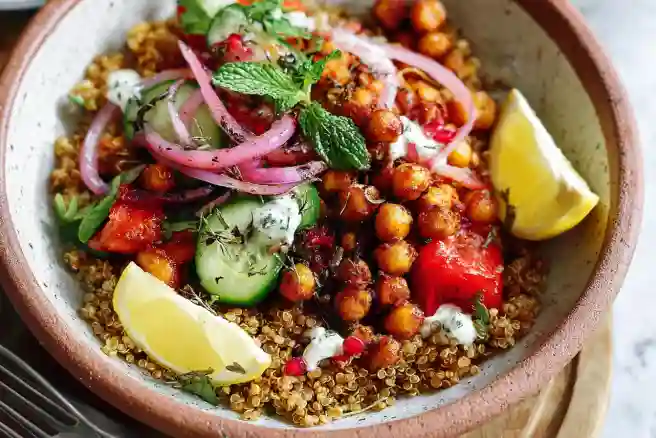 Mediterranean Quinoa Bowl