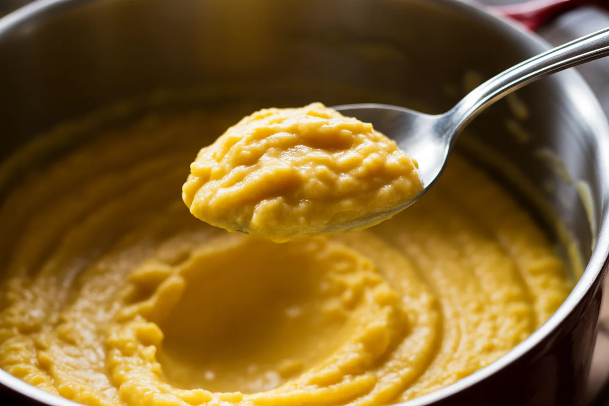 Perfect Creamy Polenta (Italian Restaurant Secret!)