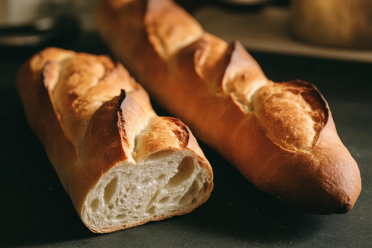 Authentic French Baguettes (Surprisingly Simple 4-Ingredient Recipe!)
