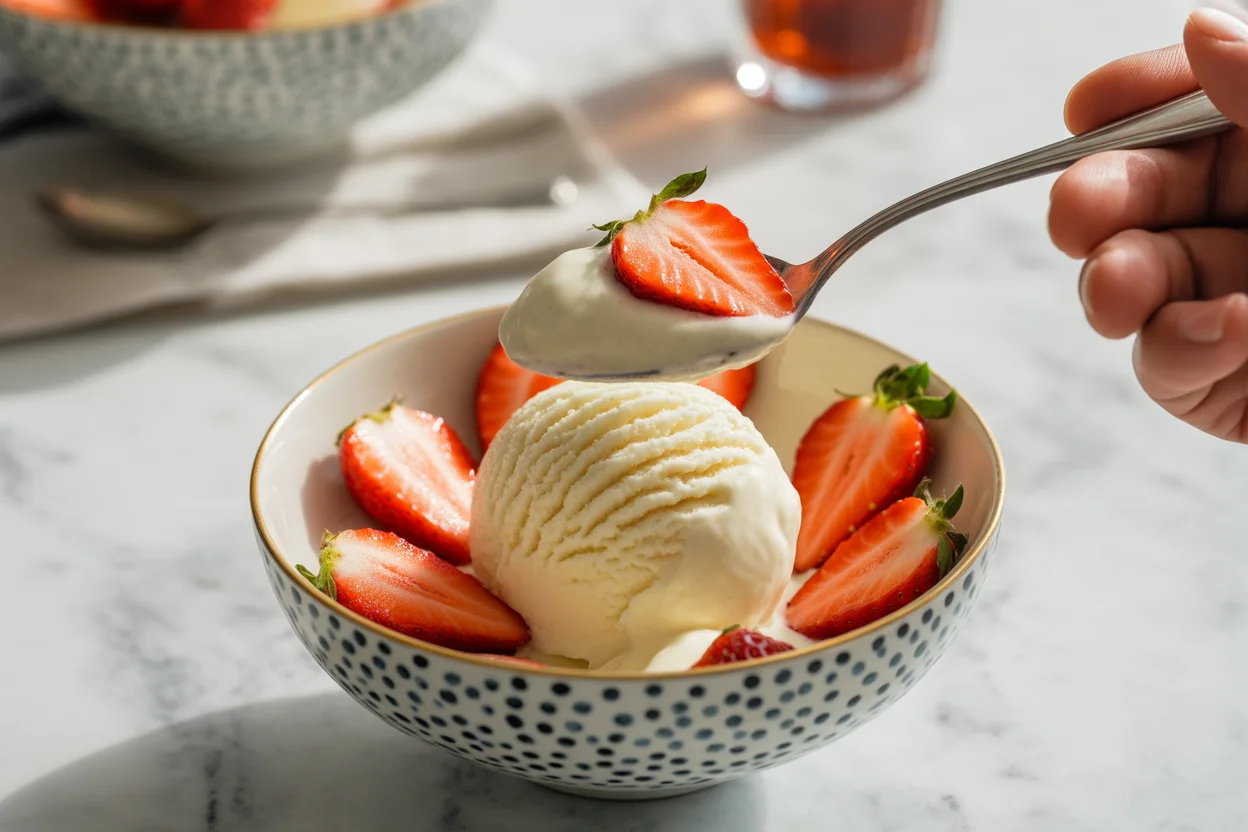homemade vanilla ice cream recipe