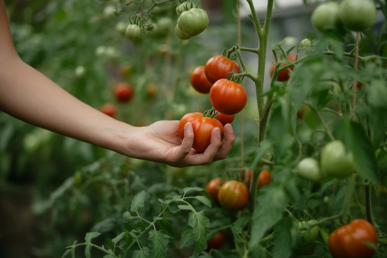 How to Pick Tomatoes