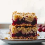 Cranberry Crumb Bars