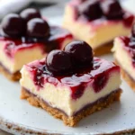 Easy Cherry Cheesecake Bars