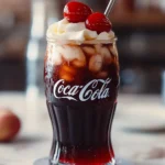 Grenadine Coca-Cola Float