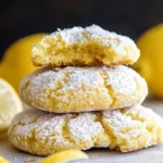 Lemon Crinkle Cookies