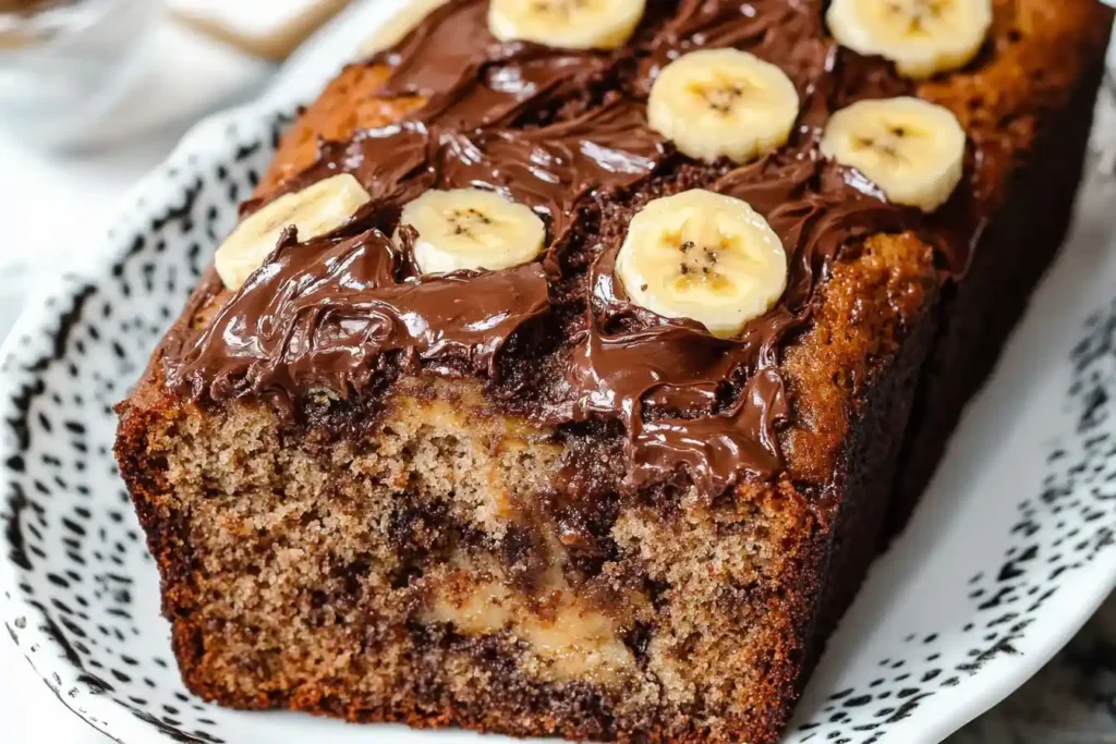 Nutella Banana Bread
