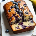 Sour Cream Blueberry Banana Bread