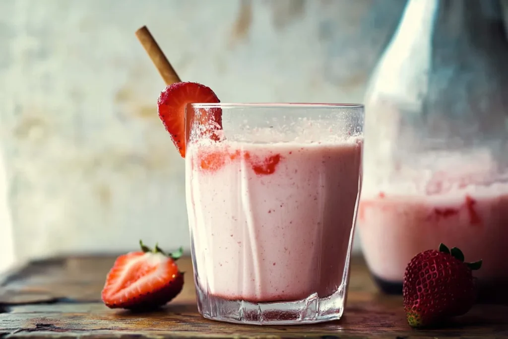 Strawberry Horchata