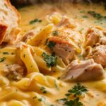 Homemade Chicken Alfredo Soup