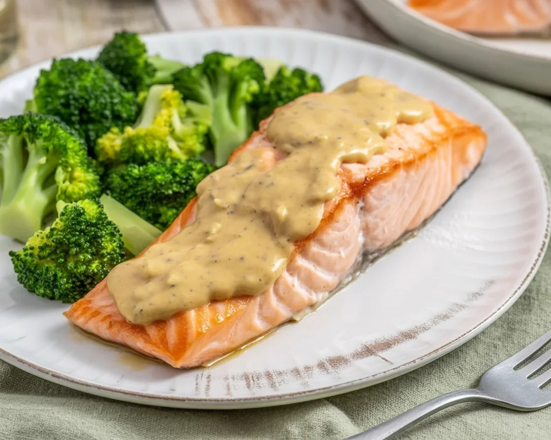 Air Fryer Honey Mustard Salmon (Quick, Juicy & Flavor-Packed)