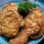 Air Fryer Everything Bagel Chicken Cutlets, crispy and flavorful, served on a plate.