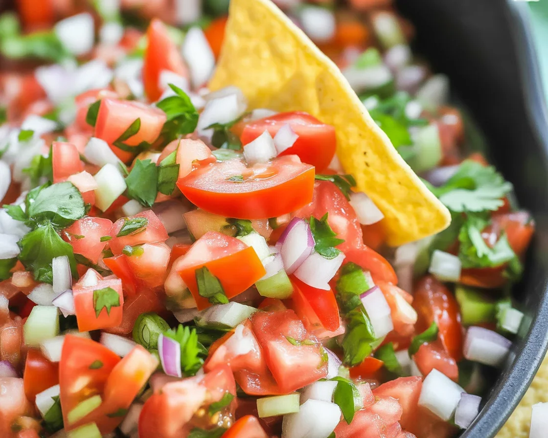 How To Make Pico de Gallo (Better Than Restaurant Salsa!)