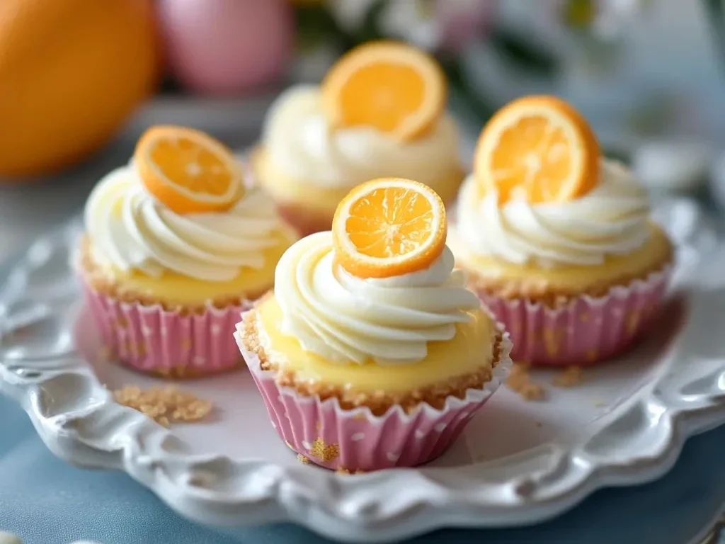 Orange Cheesecake Cups