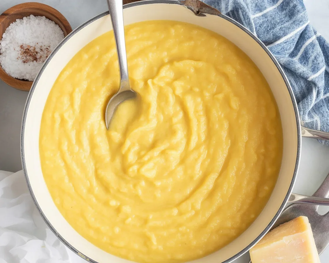 Perfect Creamy Polenta (Italian Restaurant Secret!)