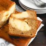 Cream Cheese Swirled Banana Zucchini Bread