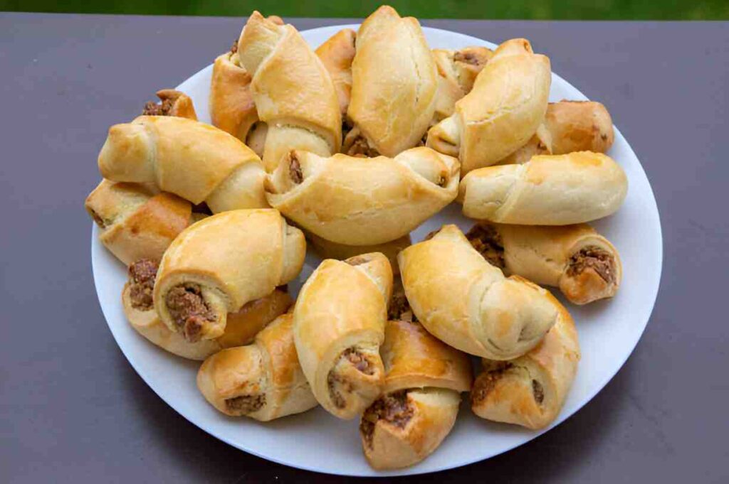 Rotel Sausage Crescents